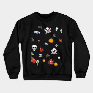 halloween pattern Crewneck Sweatshirt